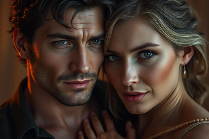 Detailed shot of a hyperrealistic NSFW AI art generator creating intimate adult scenes with high detail and authenticity for creative projects