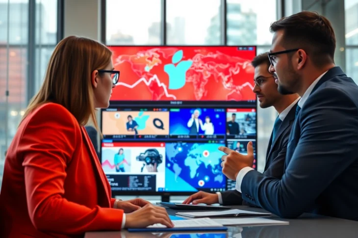 Social Media Industry News analysis in a professional environment highlighting digital